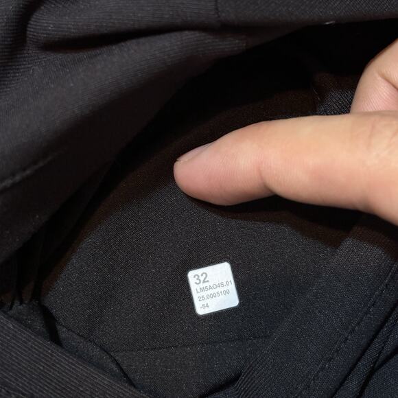 Lululemon Pants Mens 32x30 Black ABC Slim Warpstreme Golf Performance M5AO4S - Picture 9 of 10